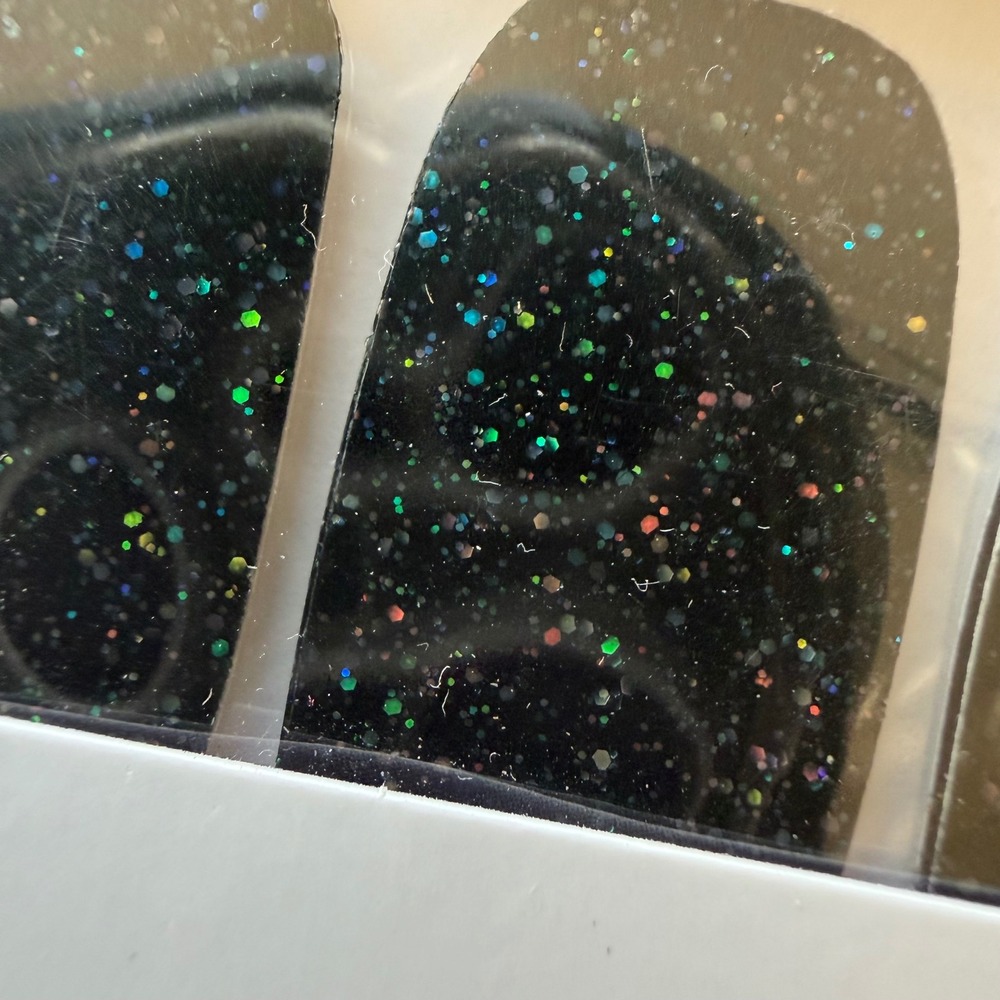 Color Street Nail Polish Strips Womens Scot Topic Glitter FMG166 Retired NEW